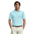 thumbnail image 1 of Ben Hogan Men's & Big Men's Performance Mini Geometric Print Short Sleeve Golf Polo Shirt, Sizes S-5XL, 1 of 7