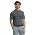 thumbnail image 1 of Ben Hogan Men's & Big Men's Performance Micro Fall Leaf Short Sleeve Golf Polo Shirt, Sizes S-5XL, 1 of 7