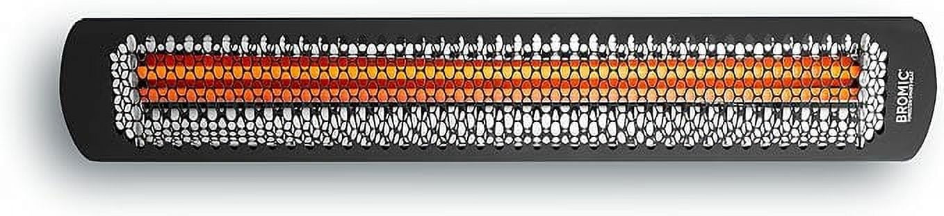 Bromic Tungsten 56" Black Electric Double Element Heater