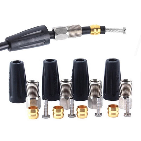 BH90 Hydraulic Disc Brake Hose Olive Connector Insert Kit for Alfine for LX for SLX for XT for XTR M596,M615,M666,M675,M785,M985,M988(4 set)
