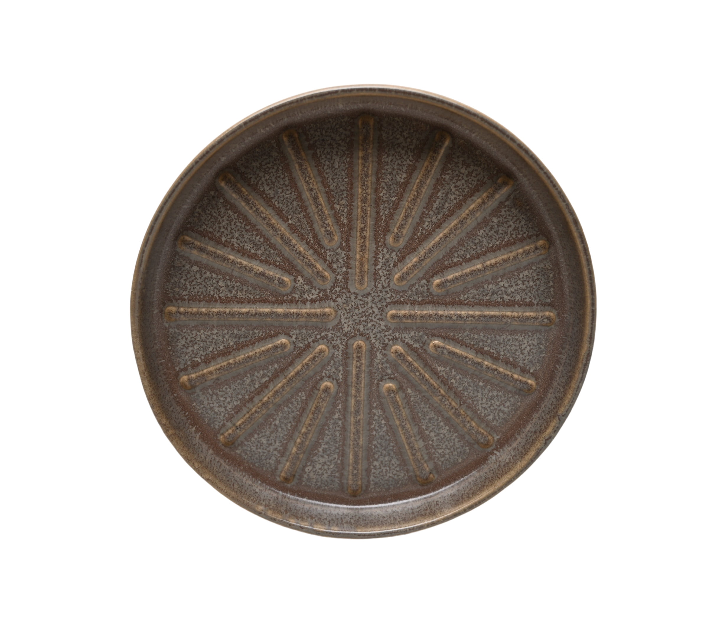 Better Homes & Gardens 10 inch Gray Ceramic Planter Saucer