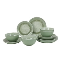 12-Piece Better Homes & Gardens Dinnerware Set (5 Colors) only