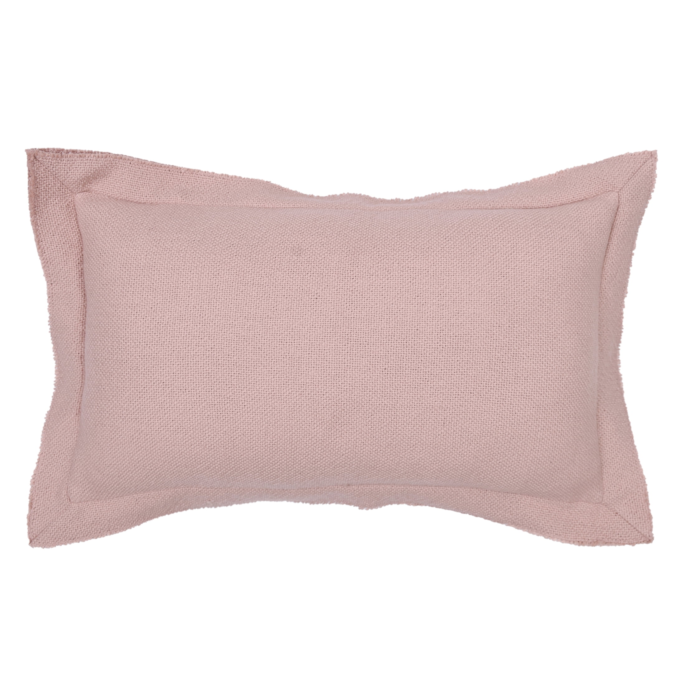 Better Homes & Gardens 14x24 Blake Bi-Flange Throw Pillow Cover, Antique Blush