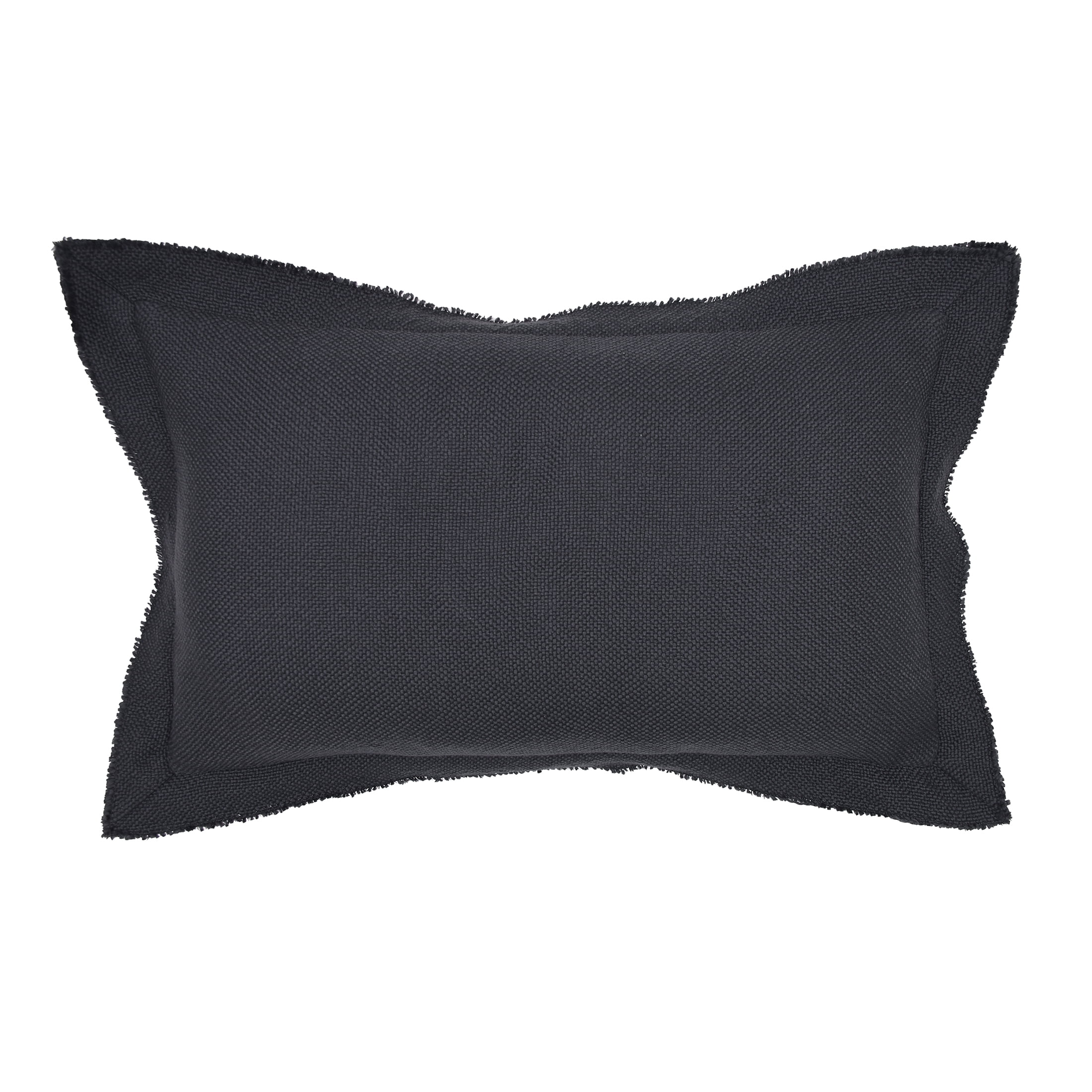 Better Homes & Gardens 14x24 Blake Bi-Flange Throw Pillow Cover, Grey Shadow