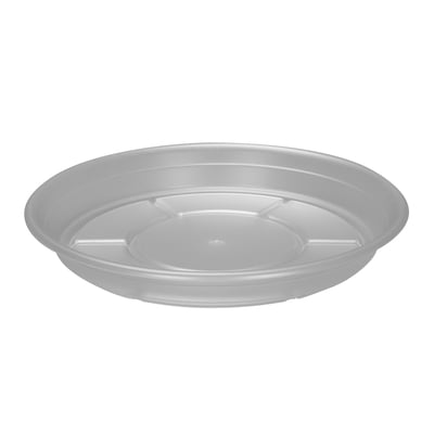 Better Homes & Gardens 16" Clear Recycled PET Round Saucer for Indoor and Outdoor Garden Use
