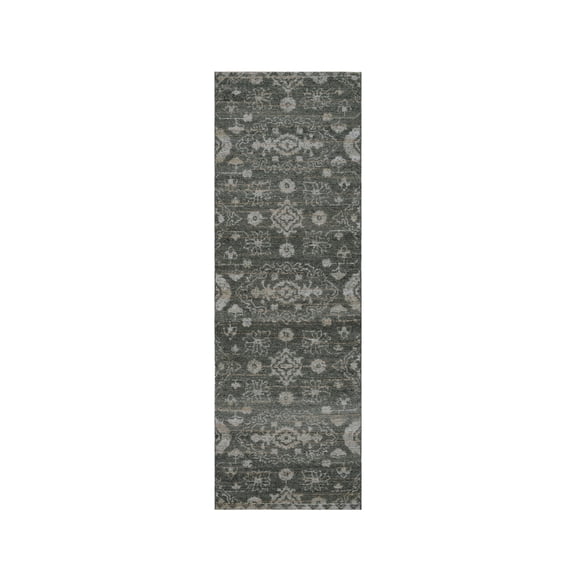 Better Homes & Gardens 2.5' x 8' Arty Medallion Runner, Green