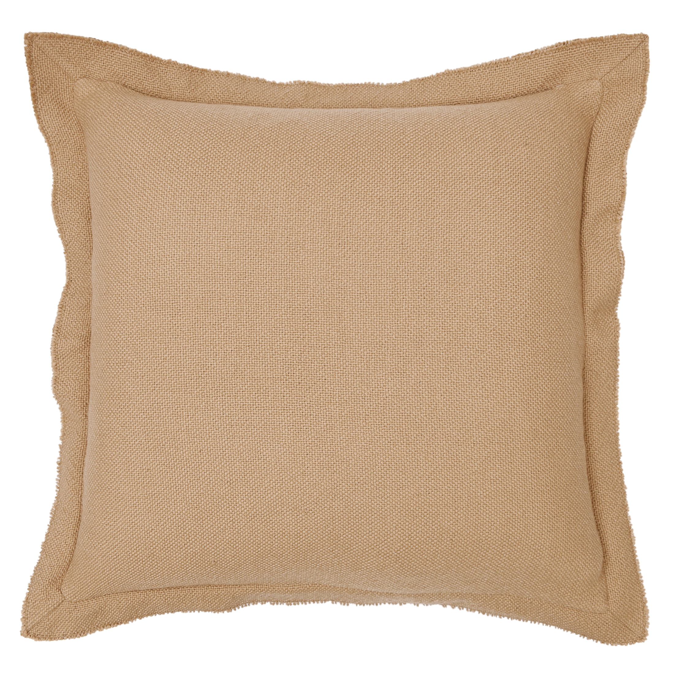 Better Homes & Gardens 20x20 Blake Bi-Flange Throw Pillow Cover, Dark Caramel