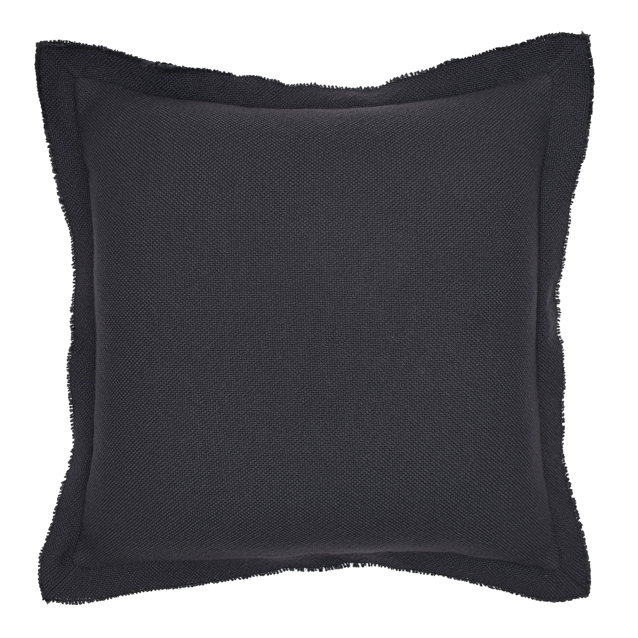 Better Homes & Gardens 20" x 20" Blake Bi-Flange Throw Pillow Cover, Grey Shadow