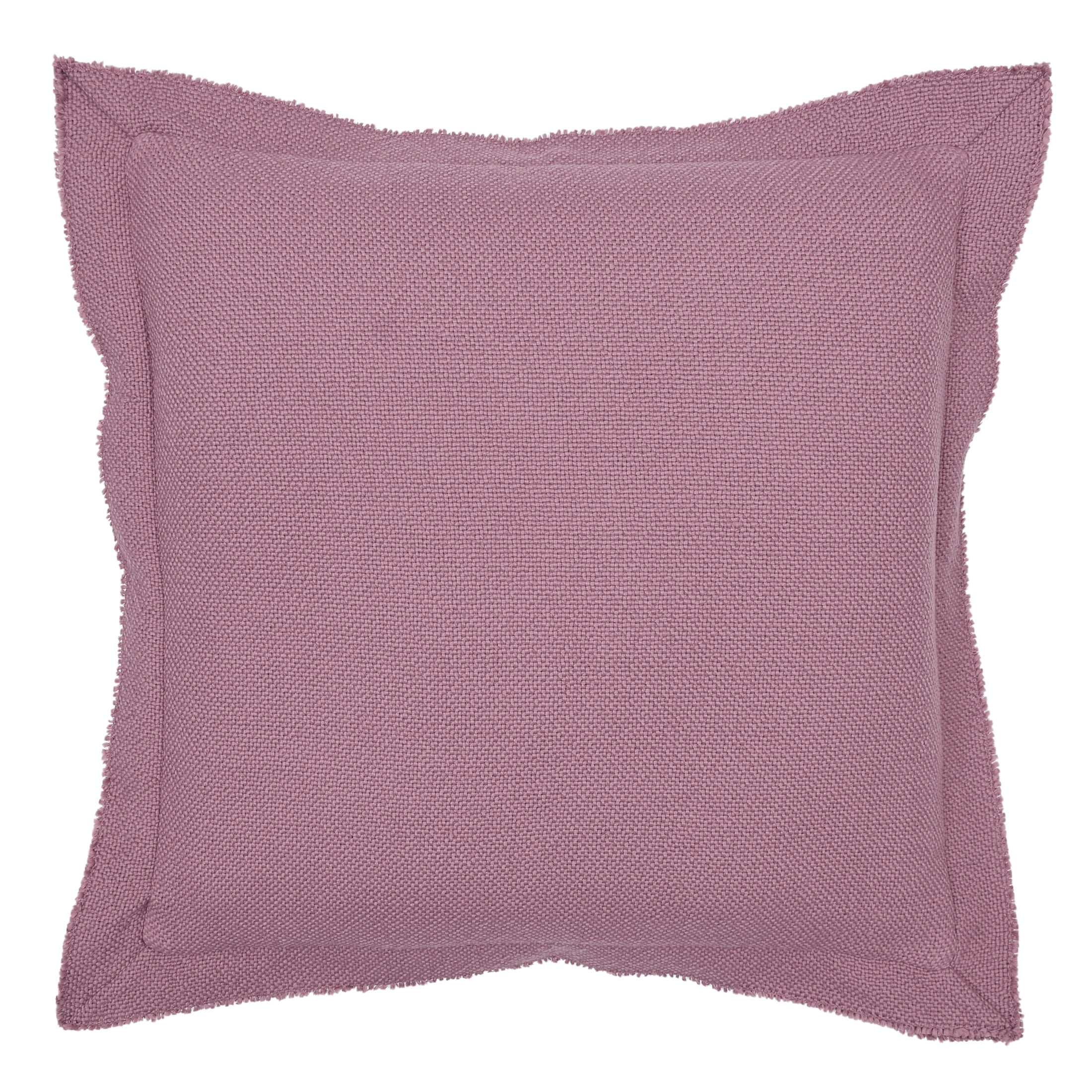 Better Homes & Gardens 20" x 20" Blake Bi-Flange Throw Pillow Cover, Violet Gem