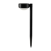 Better Homes & Gardens Solar Powered Black Dome Downlight Walkway and Landscape Light, 20 Lumens