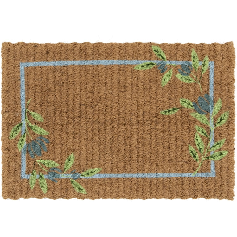 Better Homes & Gardens Soleil Floral Woven Coir Outdoor Doormat