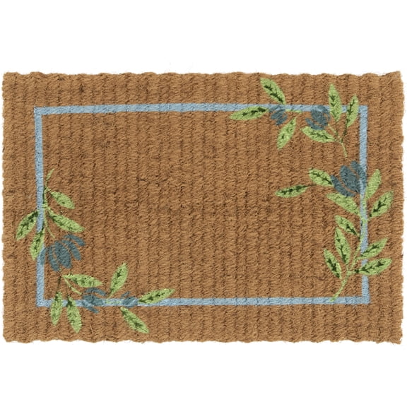 Better Homes & Gardens Soleil Floral Woven Coir Outdoor Doormat, 20"x30"