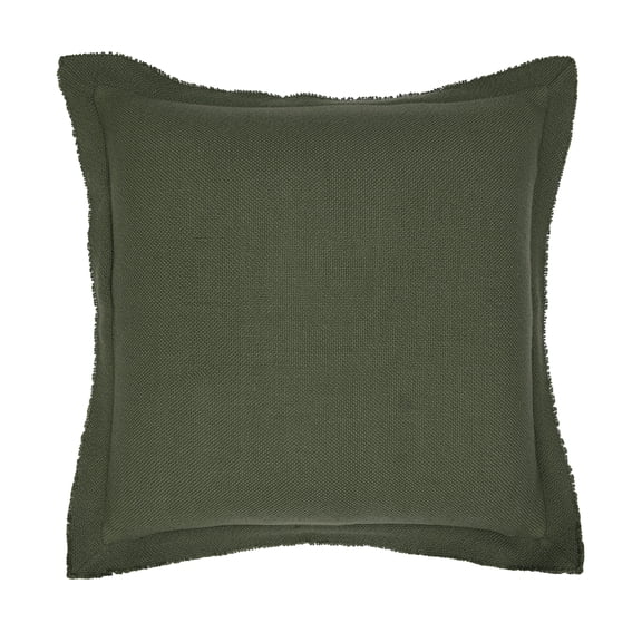 Better Homes & Gardens 24" x 24" Blake Bi-Flange Throw Pillow Cover, Cypress Tree