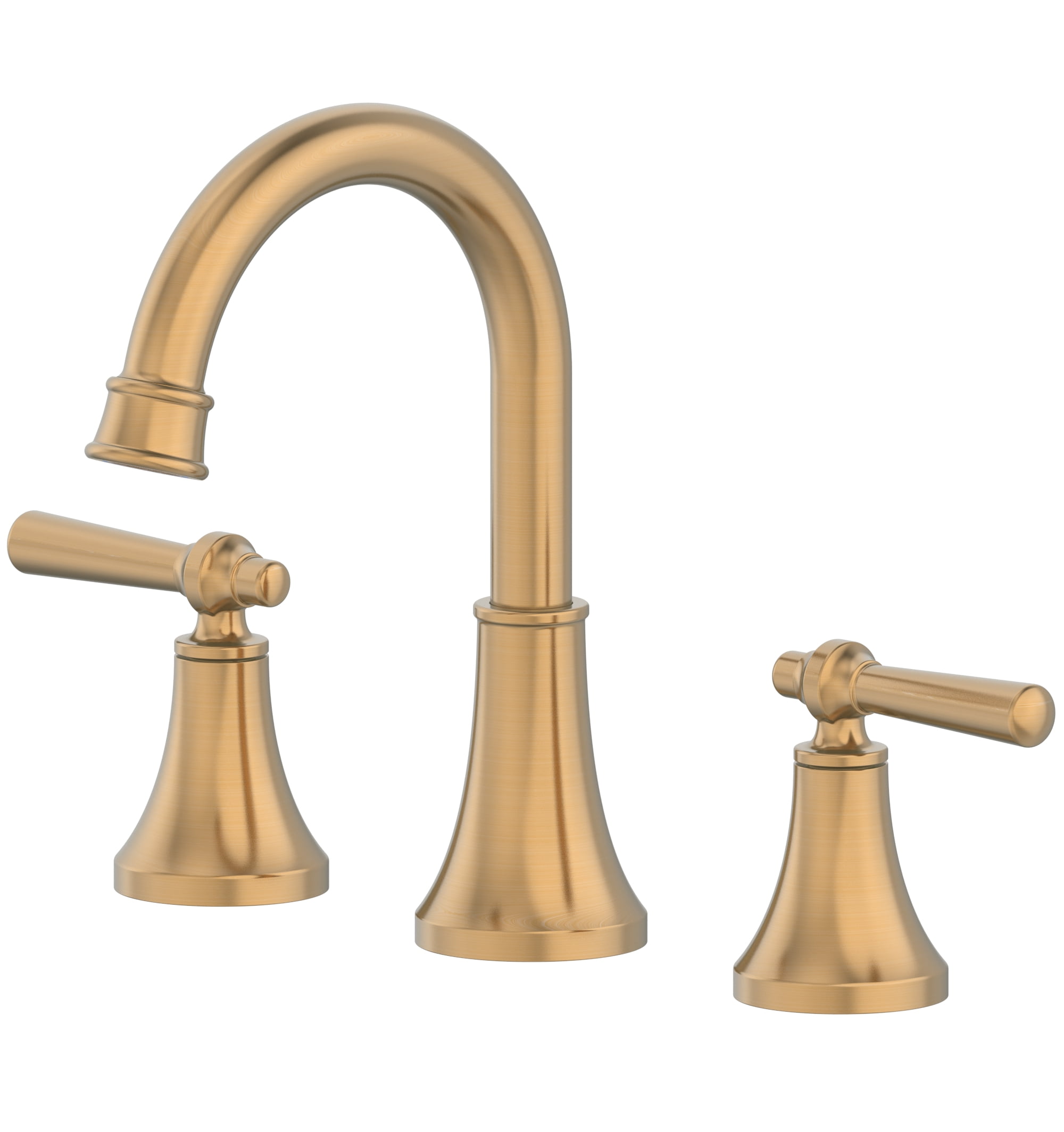 Better Homes & Gardens Modern Heirloom 8" Widespread Bathroom Faucet in Heritage Gold