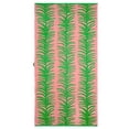 thumbnail image 1 of Better Homes & Gardens 2 Pack Cotton Blend Beach Towels, 72 x 38 in, Pink & Green Palm, 1 of 4
