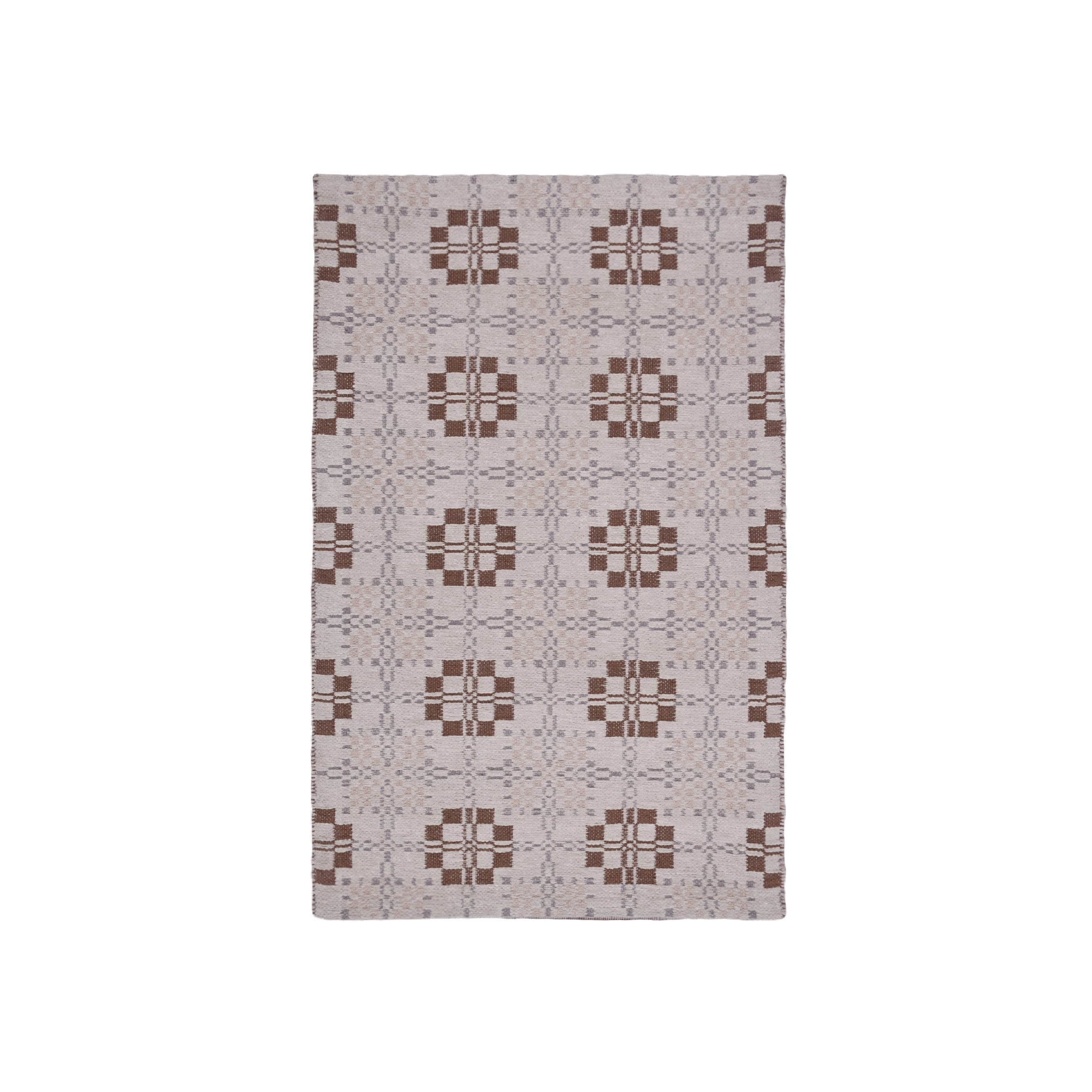 Better Homes & Gardens 30" x 46" Rhys Welsh Check Accent Rug, Beige