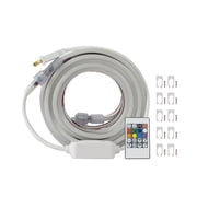 Better Homes & Gardens 800-Light 32-Feet Plug-in RGB Outdoor Neon Strip Lights