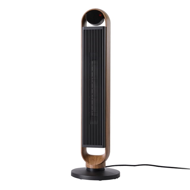 Better Homes & Gardens Latte Oak 1500W Electric Oscillating Ceramic Space Heater