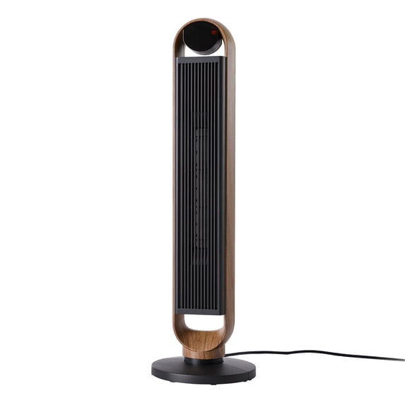 Better Homes & Gardens Latte Oak 1500W Electric Oscillating Ceramic Space Heater