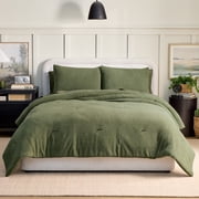 Better Homes & Gardens 3-Piece Cypress Tree Cozy Knit Comforter Set, Full/Queen
