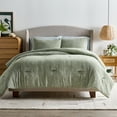 thumbnail image 1 of Better Homes & Gardens, Full/Queen, Comforter Set with Shams - Soft and Cozy, Green, 1 of 11