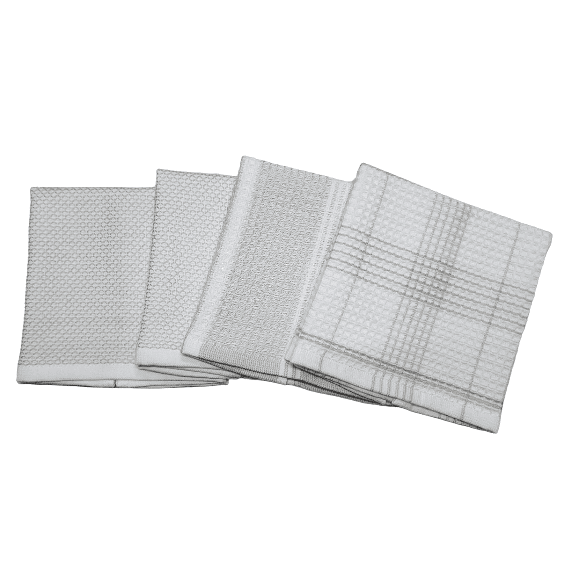 Better Homes & Gardens 4-Piece Oversized Dish Cloth Set, Beige
