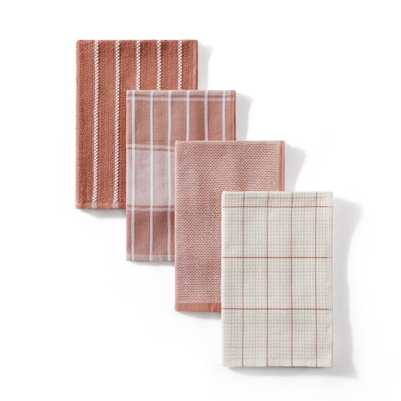 Better Homes & Gardens Terracotta Clay Kitchen Towel Set, 4 Pack
