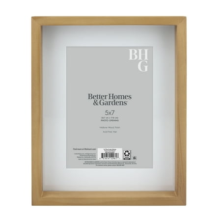 Better Homes & Gardens Wood Ledge Tabletop Picture Frame