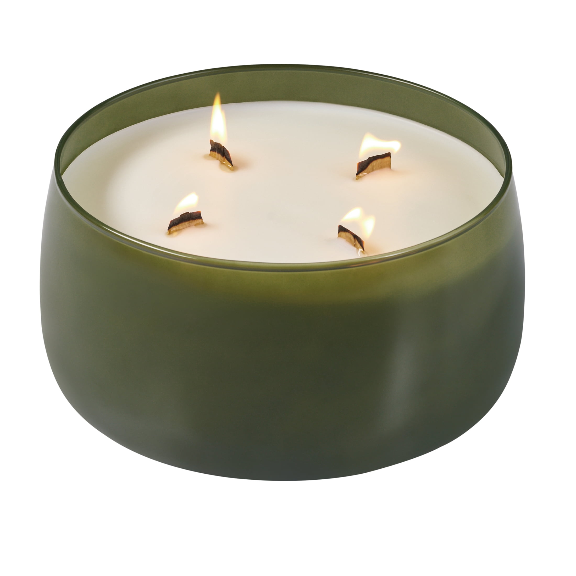 Better Homes & Gardens Intense Coastal Cove Scented Wooden 4-Wick Glass Jar Candle 60oz.