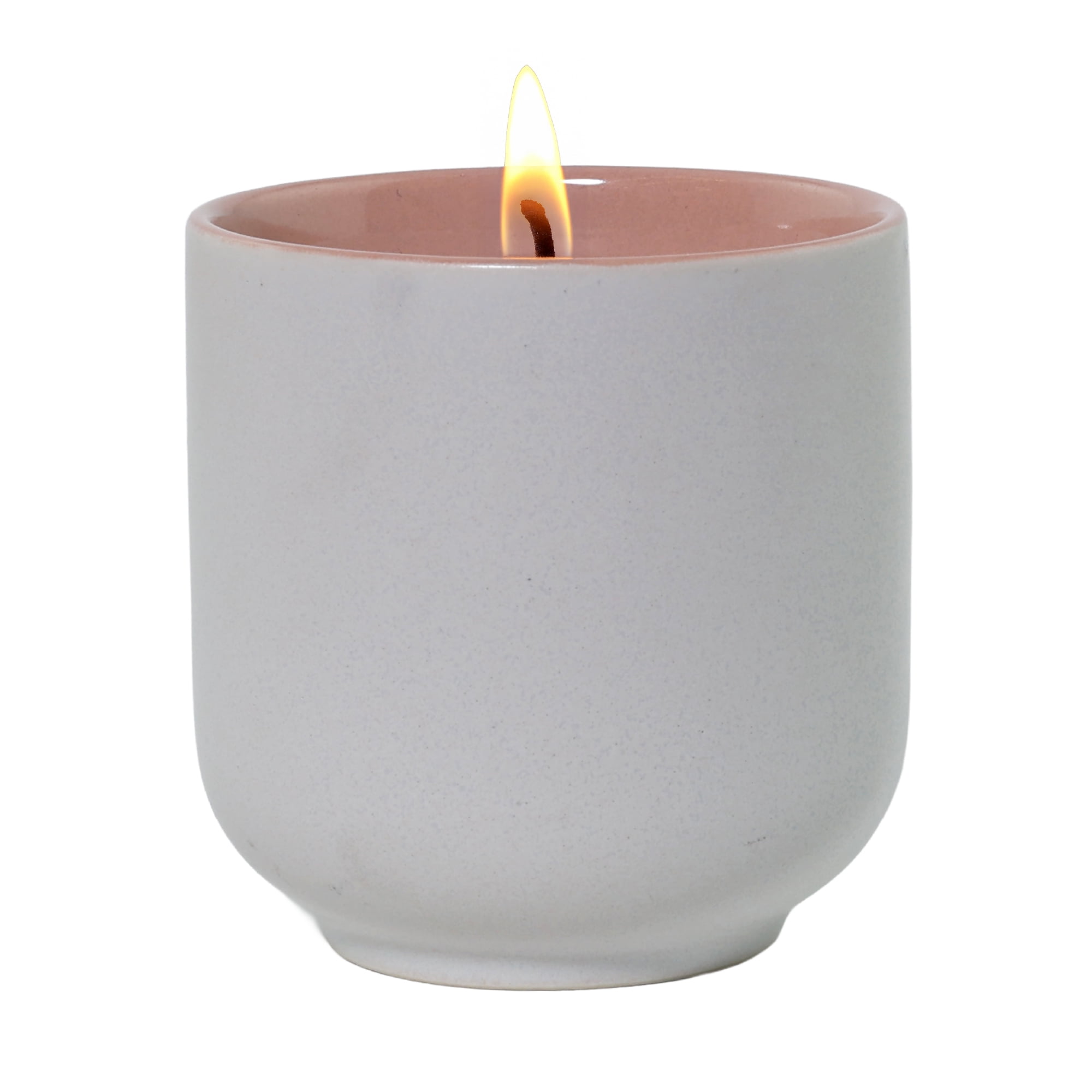 Better Homes & Gardens Pink Berry Freesia 1-Wick Ceramic Candle, 8 oz