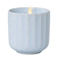 thumbnail image 1 of Better Homes & Gardens Fluted Jar Candle with 1 Wick, Light Blue Mist, 8 oz, 1 of 9