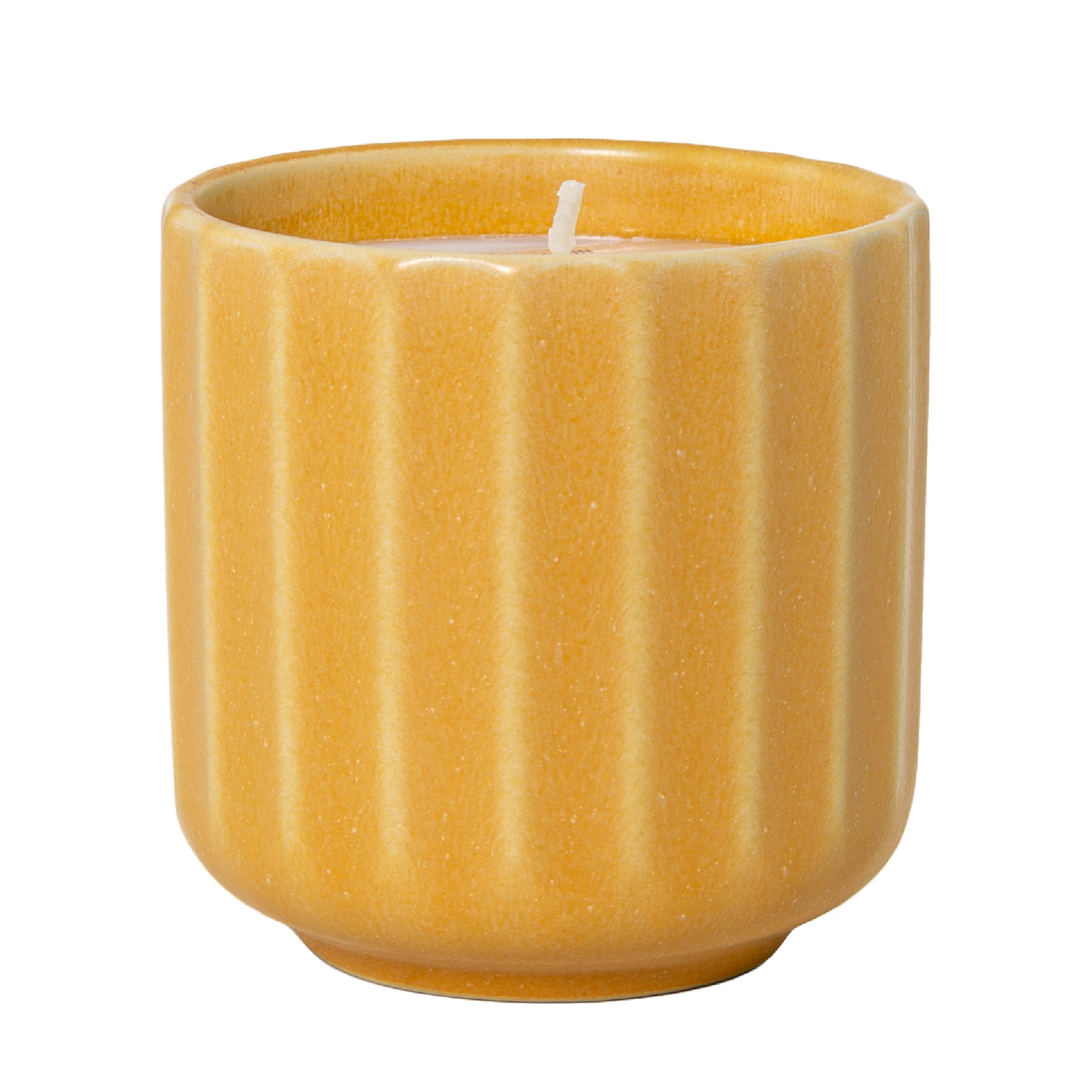 Better Homes & Gardens Sunshine Daisy Fluted Jar Candle, 1-Wick, 8 oz