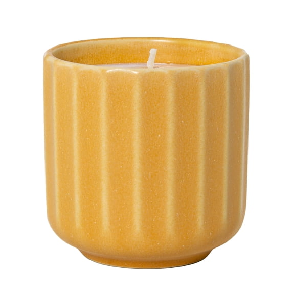 Better Homes & Gardens Sunshine Daisy Fluted Jar Candle, 1-Wick, 8 oz