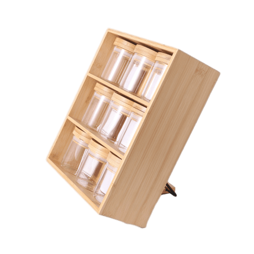 Better Homes & Gardens 9-Jar Spice Rack – Countertop Organizer