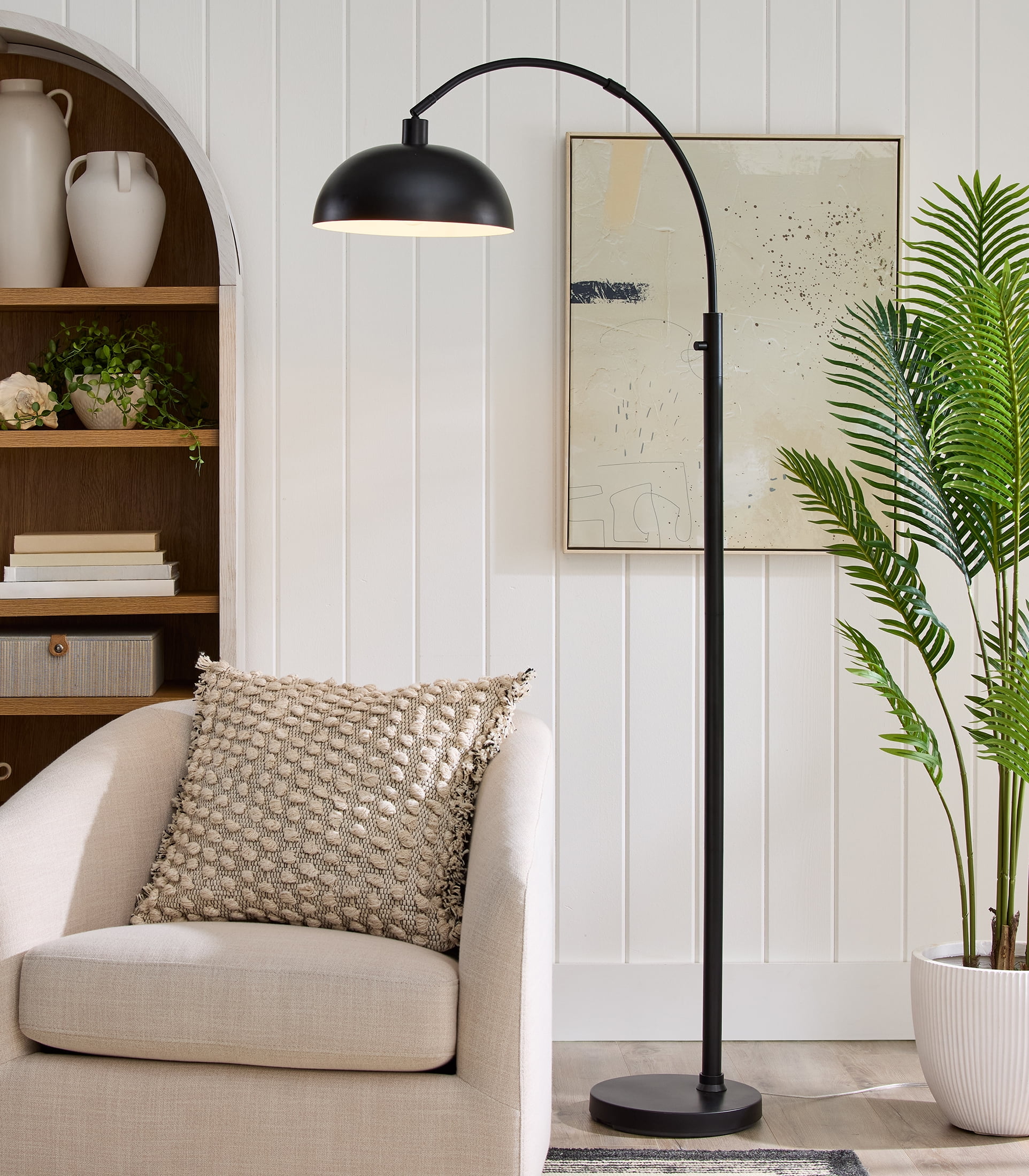 Black Living Room Floor Lamp
