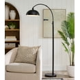thumbnail image 1 of Better Homes & Gardens Black Finish Arch Dome Floor Lamp, 1 of 18