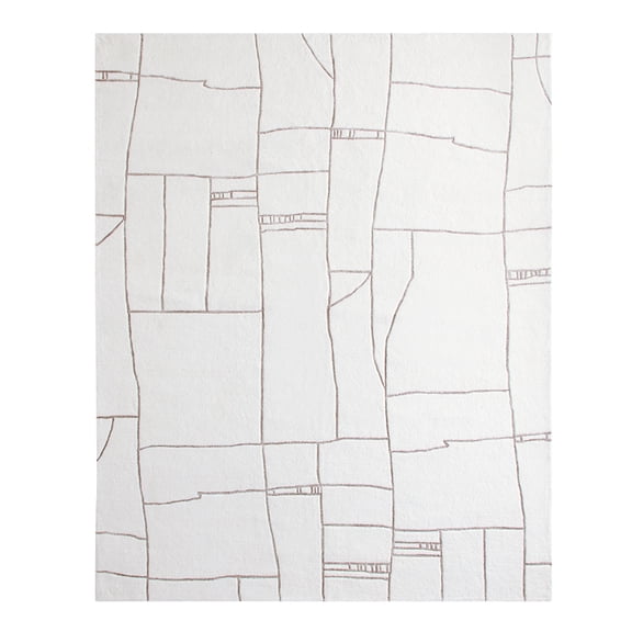 Better Homes & Gardens Dharra Arctic White Area Rug, 8' x 10'