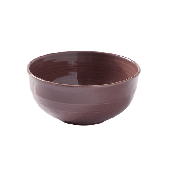 Better Homes & Gardens Artisan 18 oz Round Purple Stoneware Serving Bowl