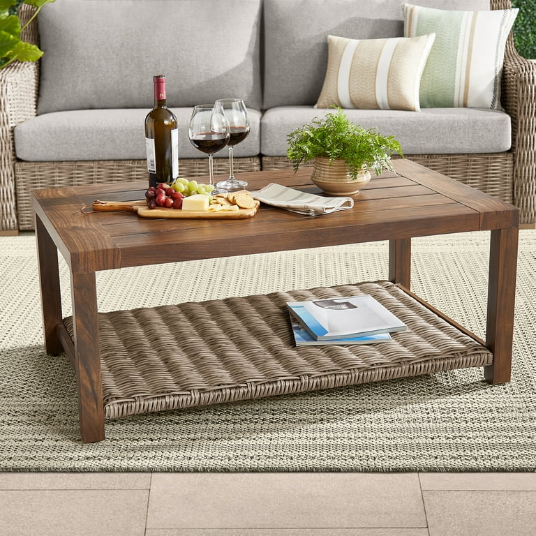 Farmhouse Style Outdoor Coffee Table