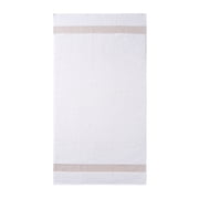 Better Homes & Gardens Soft Cotton Textured 4-Piece Bath Towel Set, Almond Biscuit