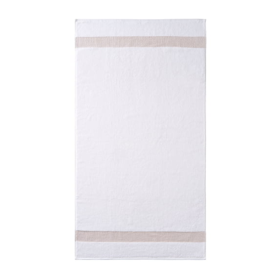 Better Homes & Gardens Soft Cotton Textured 4-Piece Bath Towel Set, Almond Biscuit