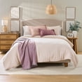 thumbnail image 1 of Better Homes & Gardens 3-Piece Cream Basket Weave Comforter Set, King, 1 of 9