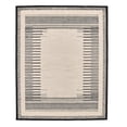 thumbnail image 1 of Better Homes & Gardens Beige/Black Boarded Lines Indoor Area Rug, 8' x 10', 1 of 5