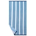 thumbnail image 1 of Better Homes & Gardens Oversized Cotton Blend Cabana Beach Towel, 72" x 38", Blue, 1 of 8