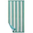 thumbnail image 1 of Better Homes & Gardens Oversized Cotton Blend Cabana Beach Towel, 72" x 38", Green, 1 of 7