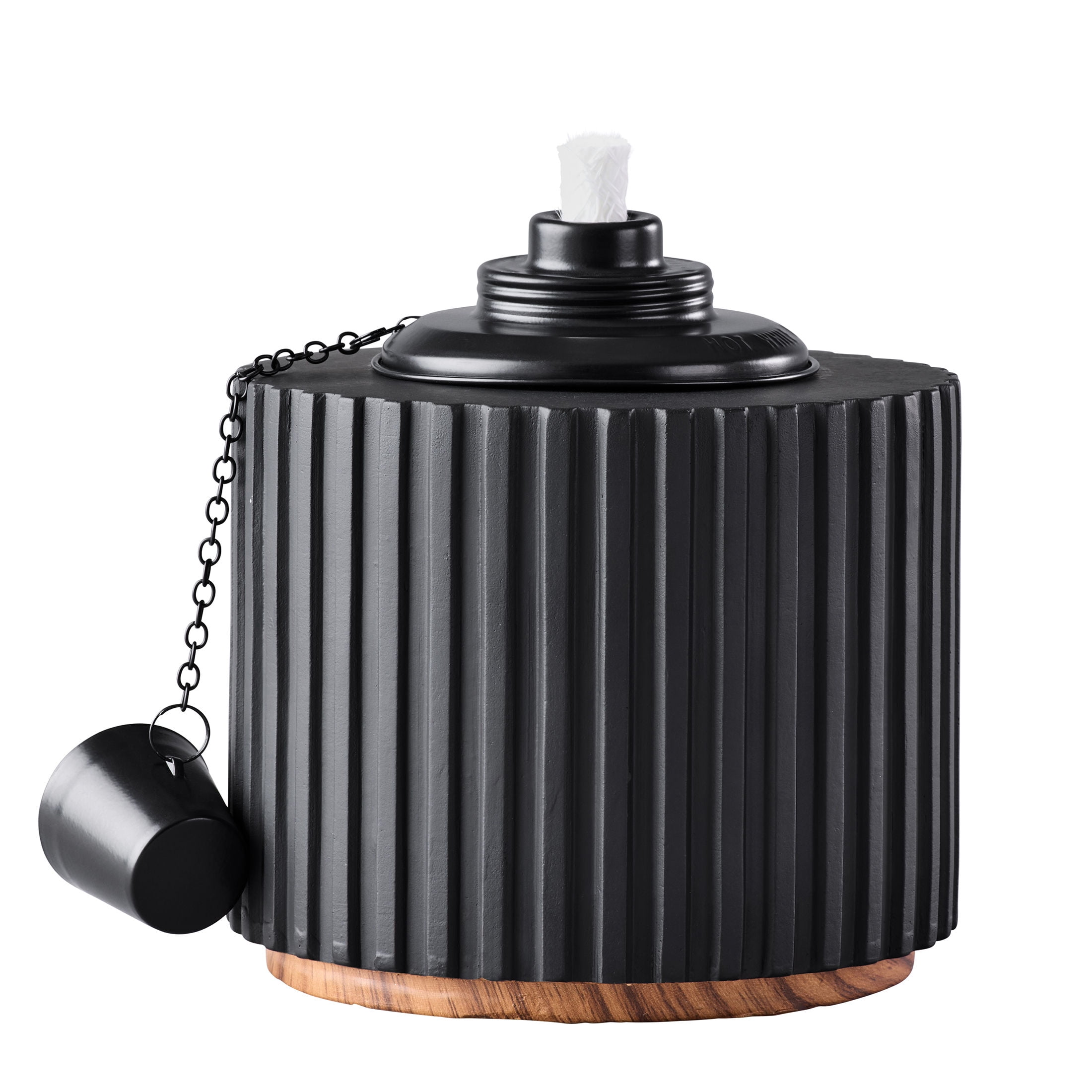 Better Homes & Gardens Outdoor Tabletop Torch | Snuffer Cap| Fiberglass Wick | Metal Fuel Canister