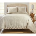 thumbnail image 1 of Better Homes & Garden Tan Chenille 3-Piece Comforter Set, Full/Queen, All Ages, 1 of 8