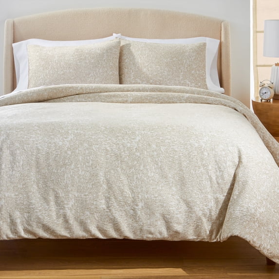 Better Homes & Garden Tan Chenille 3-Piece Comforter Set, King, All Ages