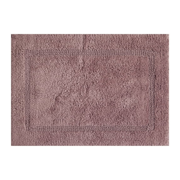 Better Homes & Gardens Cotton Reversible Bath Rug, Violet Gem, 17" x 24"