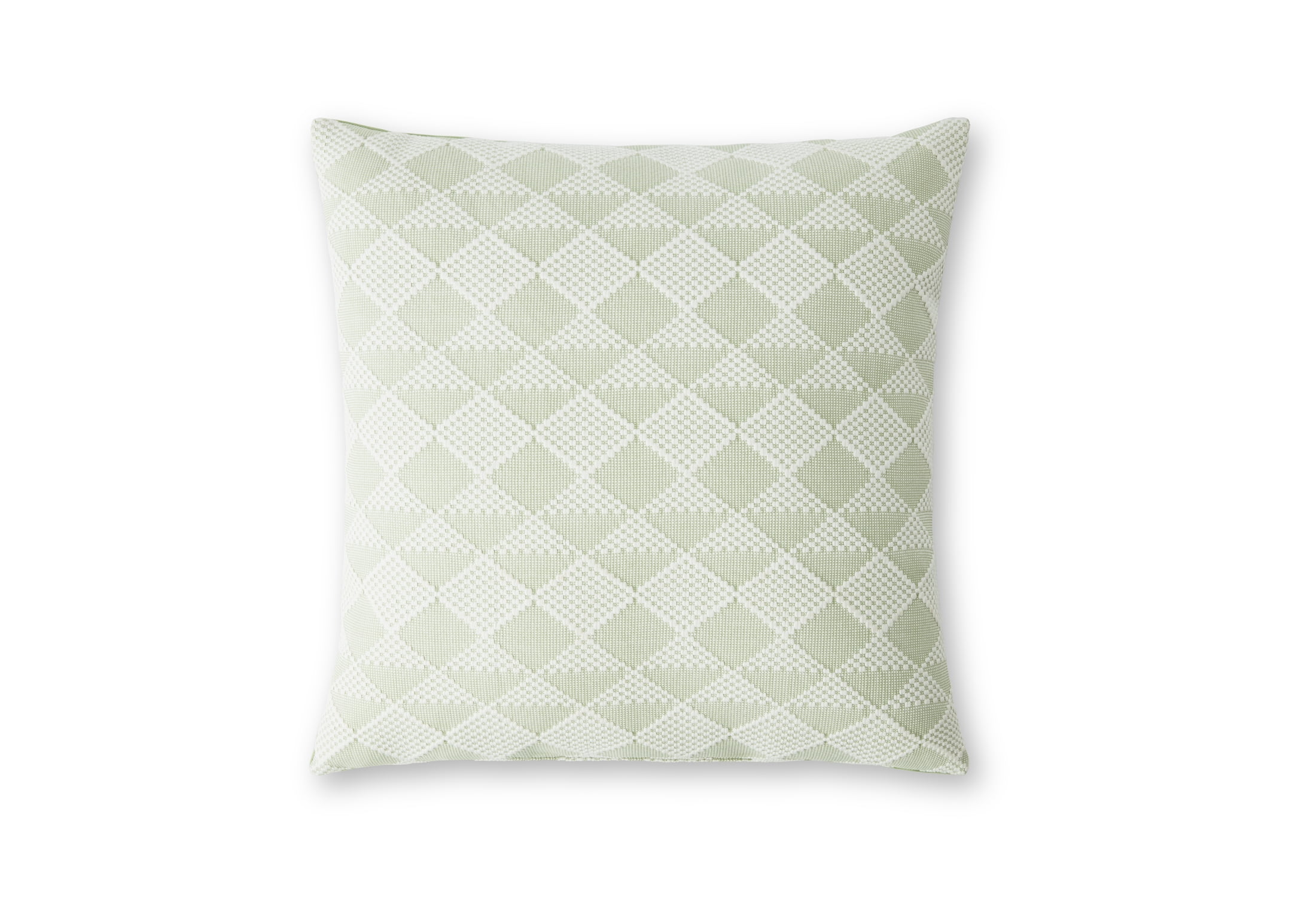 Better Homes & Gardens 18 in x 18 in Diamond Geometric Outdoor Pillow